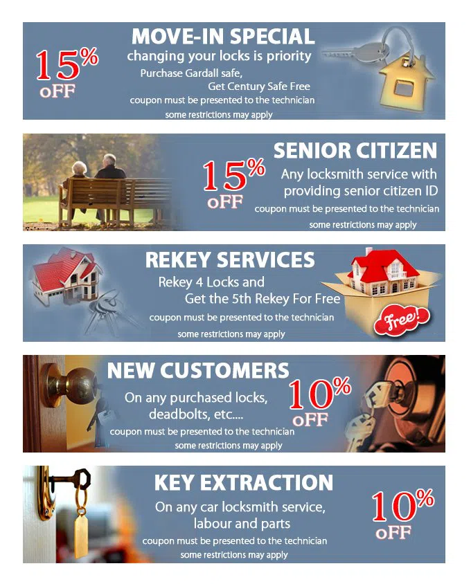 Locksmith Store Dayton, OH 937-587-0179 - coupon21-set-five
